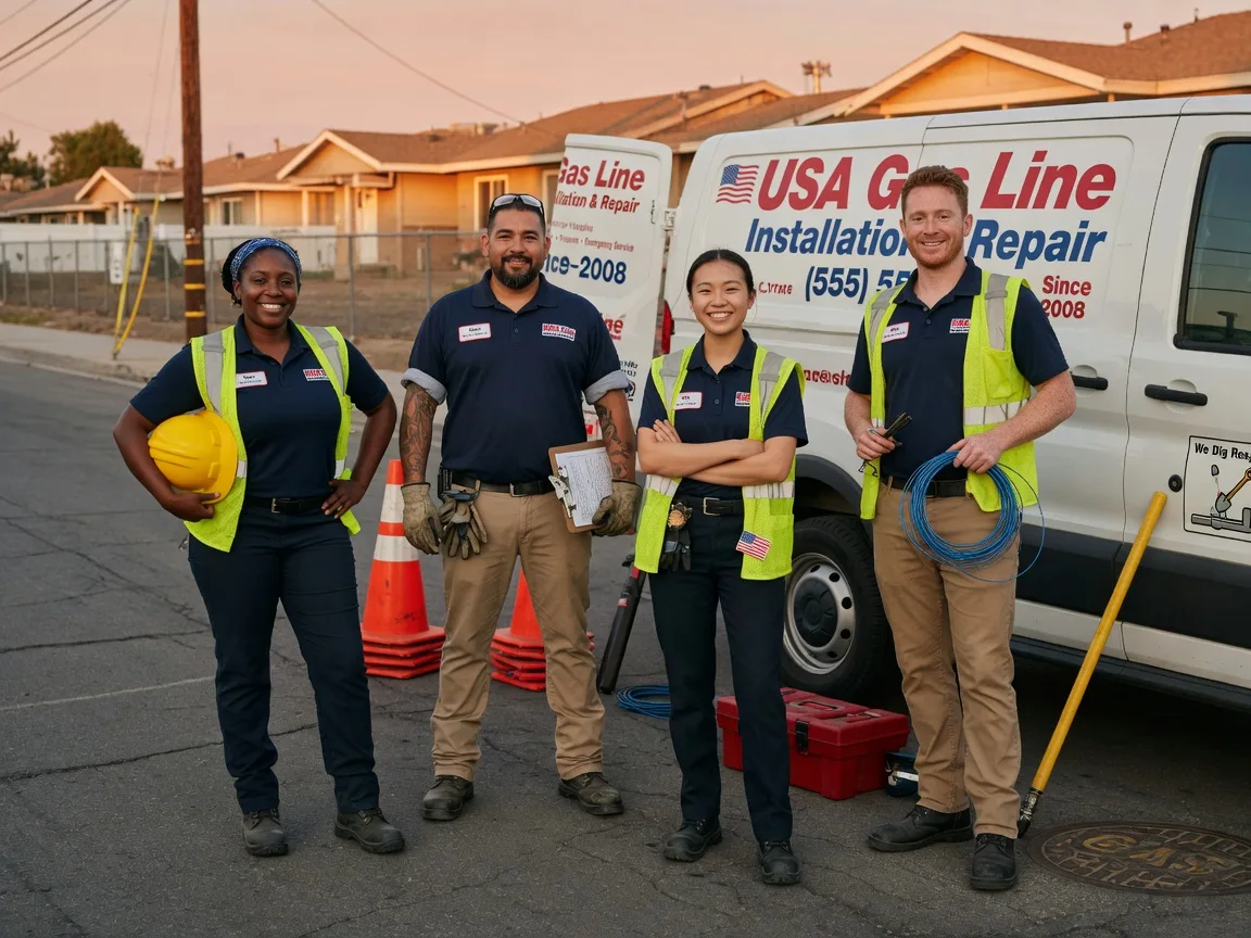 Gas Line Installation company in Goodman, MS